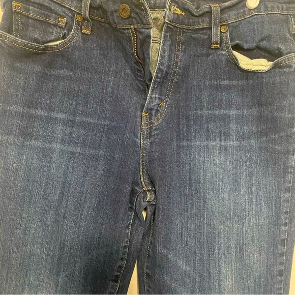 Levi’s 515 Bootcut Jeans Women’s Size 16L - W33 L34 Dark Wash Kicker Western EUC - Picture 2 of 7